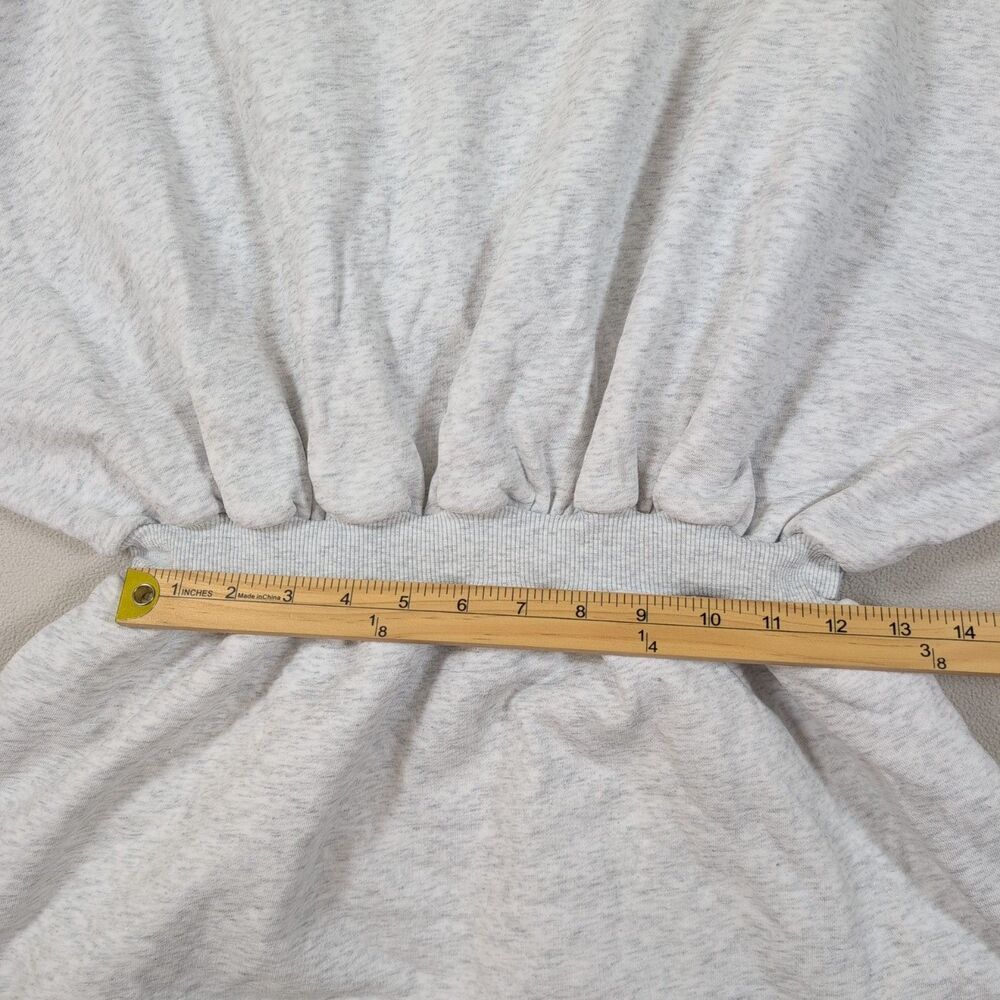 Popflex Game Day Sweatshirt Hoodie Dress Size L/XL Gray Hooded Lounge Oversized - Picture 10 of 10